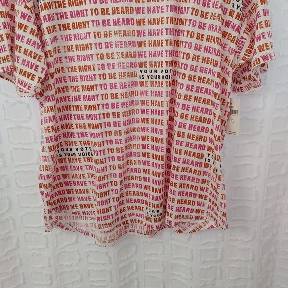 Anthropologie Red and White Graphic Tee - Picture 6 of 9